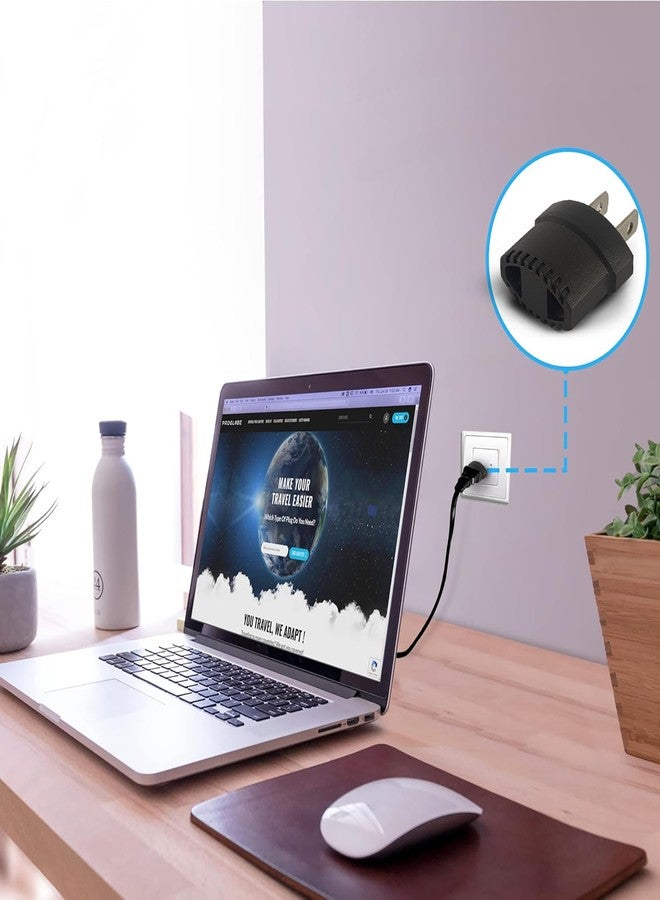 ام كي محول MX World (طرفان مسطحان وطرفان دائريان) من الولايات المتحدة الأمريكية واليابان والصين وتايوان وتايلاند إلى الولايات المتحدة الأمريكية وكندا واليابان (النوع -ب) - عبوة من 5 قطع - Image 3